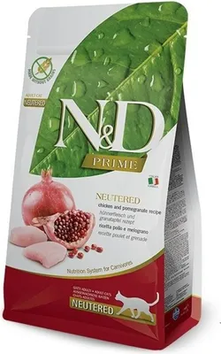 Zdjęcie produktu dla Farmina N&D Prime Cat Neutered Chicken & Pomegranat