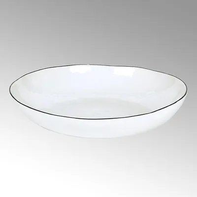 Produktbild von Lambert PIANA SCHÜSSEL WEIß RAND BASALT (grün) D 33 CM 21388 SP25-2