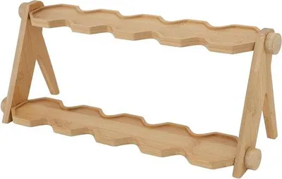 Immagine prodotto di Scaffale portaspezie in legno da appendere per la cucina