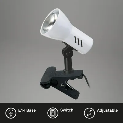 Zdjęcie produktu dla Lampa stołowa Briloner Trice E14 1x40W biała