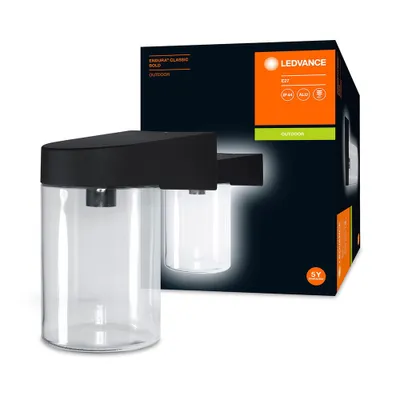 Produktbild von Ledvance Außenwandleuchte Endura Style Schwarz IP44 max. 60W E27 ohne Leuchtmittel