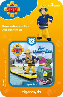 Produktbild von tigercard - Feuerwehrmann Sam - Auf dünnem Eis - Tigermedia Karten