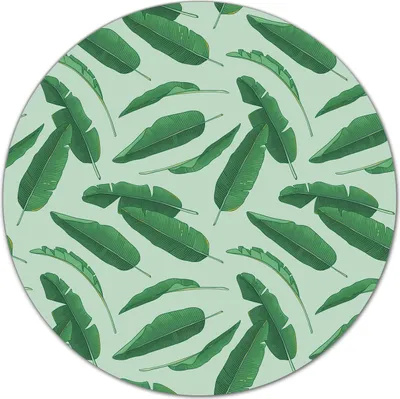 Produktbild von Glas-Herdabdeckplatte Glaskeramikkochfeld-Abdeckung Schneideplatten - 40 cm - Bananenblätter weiß