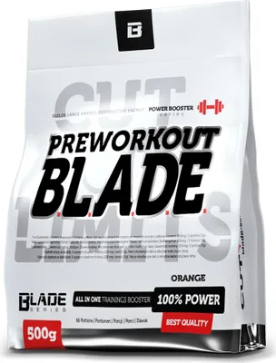 Produktbild von BLADE SERIES Preworkout BLADE - Booster - 500g Orange