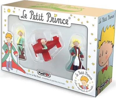 Immagine prodotto di Il Piccolo Principe: set di figure da 3 pezzi per esposizione visiva