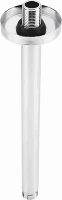 Obrázek produktu pro Kulaté horní sprchové rameno z nerezové oceli pro montáž na stěnu pro stropní sprchovou hlavici v koupelně (30 cm)