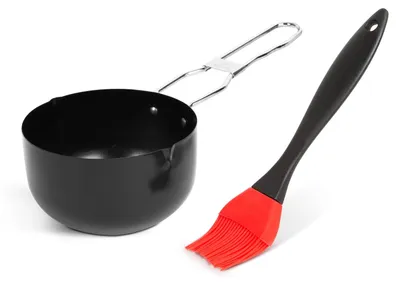 Obrázok produktu pre Miska a štetec na marinádu - 11,5 x 6,6 cm