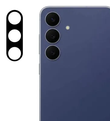 Produktbild von Techsuit – Full Camera Schutzglas für die Kamera Samsung Galaxy S25 FE – schwarz
