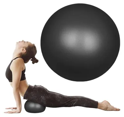 Immagine prodotto di Mini palla pilates da 25 cm, palla da esercizi antiscoppio per yoga e fitness