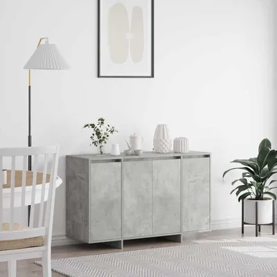 Produktbild von vidaXL Sideboard Betongrau 120 x 41 x 75 cm Holzwerkstoff