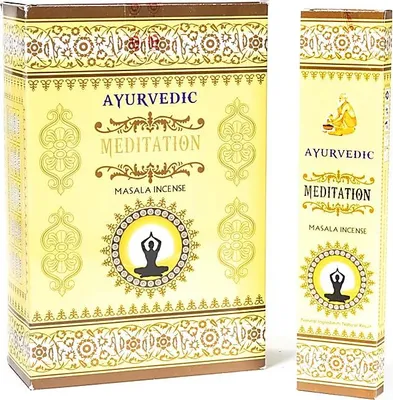 Zdjęcie produktu dla Kadzidło ajurwedyczne Masala do medytacji – 10 g, można zamówić online