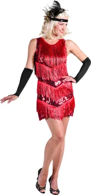 Produktbild von Charleston Kleid rot Größe: M