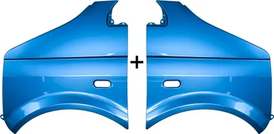 Produktbild von Kotflügel VW Transporter T5 Links + Rechts LA5K 03-15 Neu Lackiert
