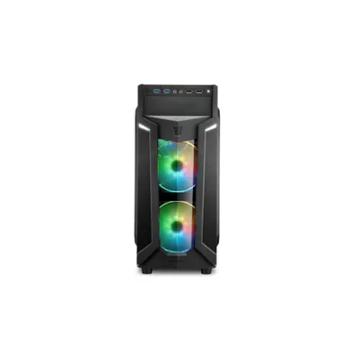 Produktbild von Sharkoon Gehäuse VG6-W       RGB    ATX      1xAcryl schwarz