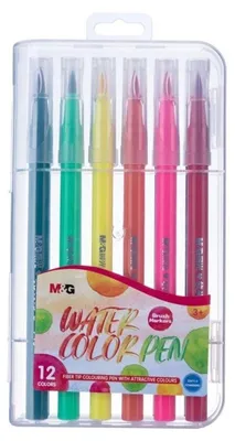 Produktbild von Pisaki artystyczne M&G z miękką końcówką, 12 sztuk