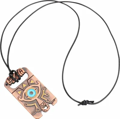 Produktbild von Halskette mit Shiekah Stein für The Legend of Zelda Fans