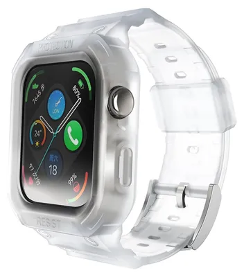Obrázok produktu pre Pre Huawei Watch Fit 3 TPU remienok s integrovaným puzdrom Náhradný remienok Transparent