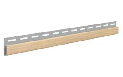 Obrázek produktu pro VILO Zakončovací lišta Vinyl Siding Fronto SVP-14 – fasádní lišta – 3,05 m – Balance dub