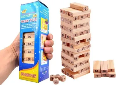 Produktbild von Holzbauklötze, 54-teilig – Macyszyn Toys