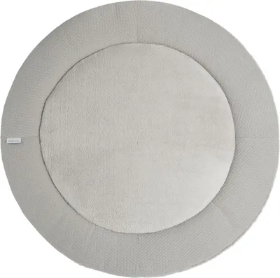 Imagen del producto de Alfombra de juego redonda, de tejido grueso, con un diámetro de 90 cm, de doble cara, ideal para la zona de juegos infantil