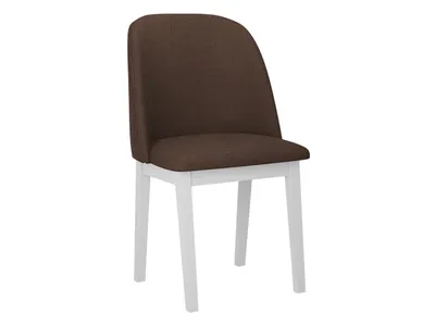 Obrázek produktu pro Čalouněná jídelní židle AFTON 1 - bílá / hnědá 2