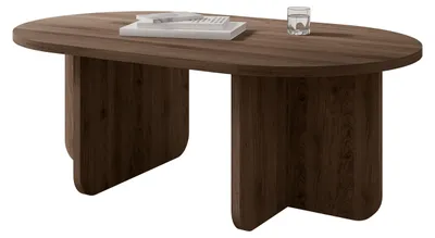 Produktbild von MIRJAN24 Couchtisch Xuala, Stilvoll Wohnzimmer (Farbe: Nuss Okapi)