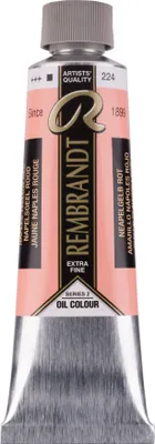 Produktbild von Rembrandt Ölfarbe Tube 150 ml Neapelgelb Rot 224