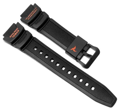Produktbild von Ersatzband Resin schwarz für Casio SGW-450H 10500871 SGW-450H-2B