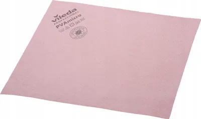 Produktbild von Vileda PVAmicro Reinigungstuch, rot, 38x35 cm, streifenfreies Wischen, entfernt 99,99% Coronaviren