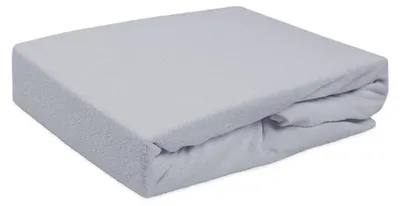 Produktbild von Spannbettlaken, Frottee, dick, hohe Qualität 140x200 Hellgrau