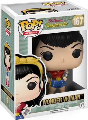 Produktbild von DC Comics Bombshells - Wonder Woman 167 - Funko Pop! Vinyl Figur