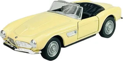 Obrázek produktu pro Welly Old Timer BMW 507 béžový bez střechy 1:34-1:39 Die Cast kovový model v krabici 43779