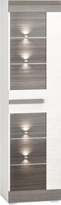 Zdjęcie produktu dla Witryna 55 cm sosna śnieżna new grey Tonemo 02