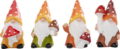 Produktbild von VBS Mini Wichtel "Snorre", 4 Stück, H ca. 6 cm
