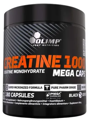Image de Creatine 1000 mega (180 caps)