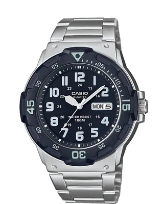 Produktbild von Casio Collection MRW-200HD-1BVEF Herren Uhr Quarz Silber Schwarz