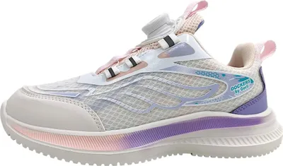 Image de Dockers par Gerli : chaussures de sport pour enfants, chaussures de plein air, chaussures de sport à lacets, couleur blanche, style décontracté