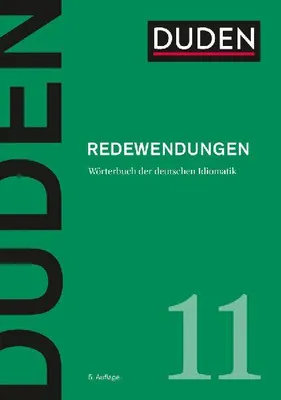 Produktbild von Duden 11 - Redewendungen