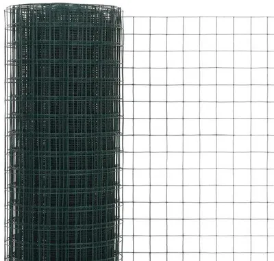 Obrázok produktu pre PVC sieť na voliéru 10 x 0,5 m, zelená, s jemnými okami 12 x 12 mm