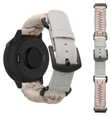 Produktbild von kwmobile Ersatzarmband geflochten kompatibel mit Garmin Vivoactive 6 / Vivoactive 5 / Venu Sq / Amazfit GTS / Bip 3 Armband - Fitnesstracker