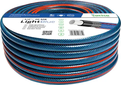 Produktbild von 4-lagiger Wasserschlauch Gartenschlauch Schlauch Gartenbewässerung Flexibel Flexischlauch Polyester-Kreuzgeflecht UV-beständig 22 Bar 1/2" 20m