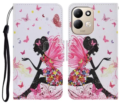 Image de Étui de protection rabattable en simili cuir, type portefeuille, pour Xiaomi Redmi 17 4G / 5G