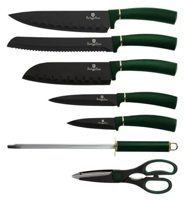Produktbild von Berlinger Haus Messer Set Bh-2563 Smaragd Im Ständer