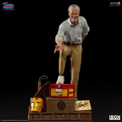 Produktbild von Marvel Deluxe Art Scale Resin-Statue 1/10 Stan Lee