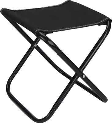 Produktbild von Campinghocker, Klapphocker mit Tragetasche, Halterung aus Aluminiumlegierung