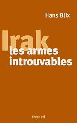 Image de Irak, les armes introuvables