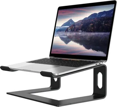 Produktbild von Famanu Laptopständer 3-in-1 höhenverstellbar - schwarz