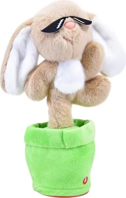 Produktbild von Kögler tanzender Hase m. Sonnenbrille, Aufnahmefunktion, Wiedergabe & Songs 31cm