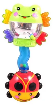 Image de Hochet 2 en 1 coccinelle et grenouille - jouet d'eveil - fisher price