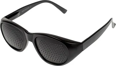 Produktbild von Rasterbrille 415-JGB, schwarzer Rahmen - bifocaler Raster